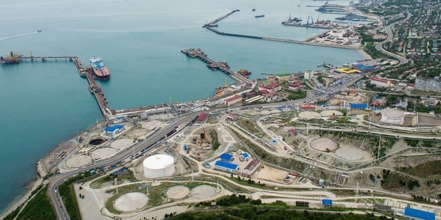 Резервуарный парк Морского терминала КТК г.Новороссийск